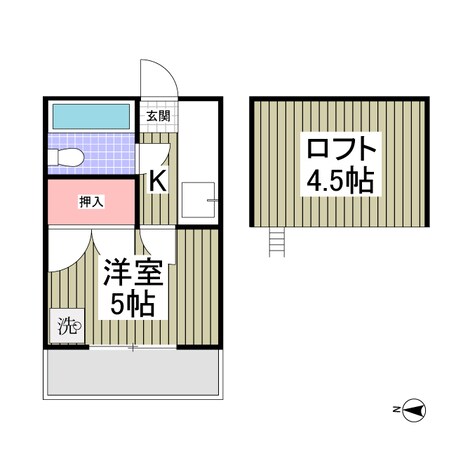 トレニアの物件間取画像